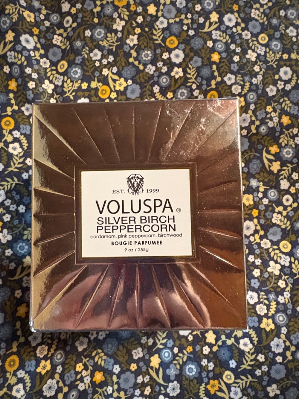 Voluspa Silver Birch Peppercorn Candle 9oz